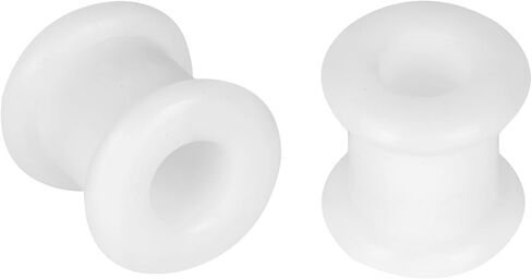 B BodyPJ Sparkles 12 قطعة من مقاييس الأذن السيليكون، مجموعة سدادات الأنفاق، 6 ألوان، مقياس الموسعات in Kuwait