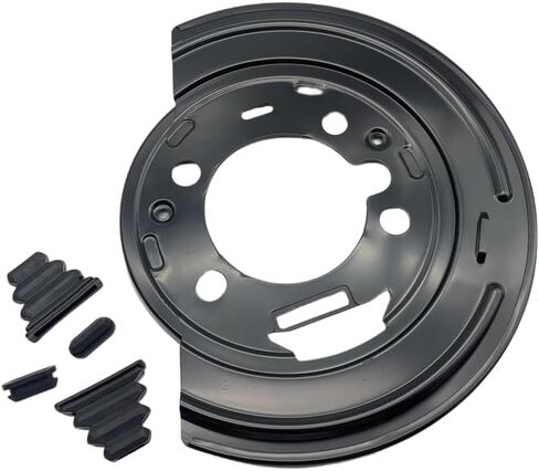 Rear Brake Dust Shield Brake Backing Plate 924-493 Pair Compatible with Chevrolet Avalanche Express Silverado Suburban for GMC Savana Sierra Yukon XL for Hummer H2 15949893 85566025 in Saudi Arabia