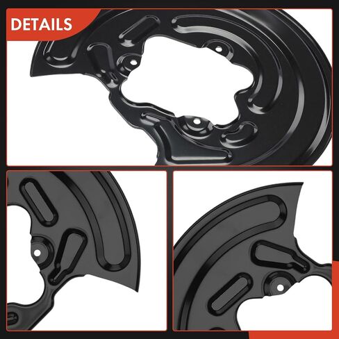 A-Premium Rear Passenger Side Brake Dust Shield Compatible with Ford & Lincoln Models - Explorer/Taurus 2013-2019, Flex, Police Interceptor Sedan Utility, Special Service Police Sedan, MKS, MKT in Saudi Arabia