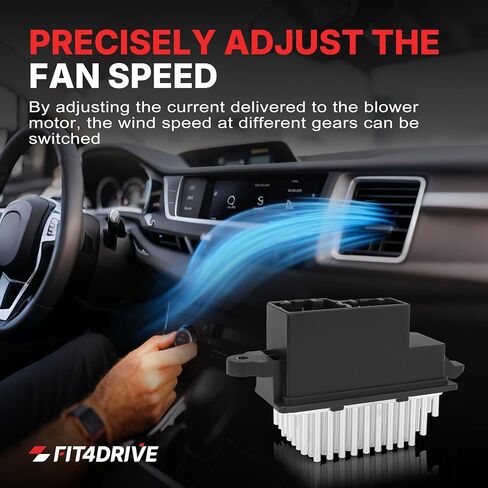 AV1119E624AA Blower Motor Resistor Compatible with Nissan Pathfinder 3.5L 2022-2024, Rogue SL SV 2.5L 2014-2019, Rogue Sport 2.0L 2017-2022 Replace 277A14BU0A 27761DF62A 4P1890 in Saudi Arabia