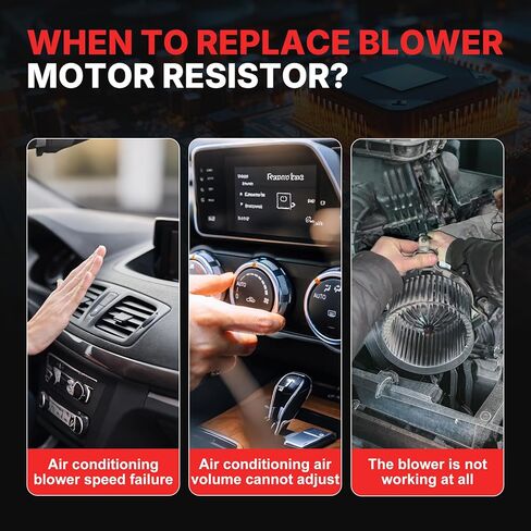 AV1119E624AA Blower Motor Resistor Compatible with Nissan Pathfinder 3.5L 2022-2024, Rogue SL SV 2.5L 2014-2019, Rogue Sport 2.0L 2017-2022 Replace 277A14BU0A 27761DF62A 4P1890 in Saudi Arabia