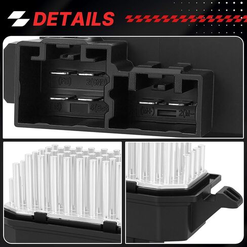 AV1119E624AA Blower Motor Resistor Compatible with Nissan Pathfinder 3.5L 2022-2024, Rogue SL SV 2.5L 2014-2019, Rogue Sport 2.0L 2017-2022 Replace 277A14BU0A 27761DF62A 4P1890 in Saudi Arabia