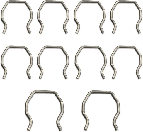 10pcs Fuel Injector Connector Clips for 6.0 Powerstroke Injector, Fuel Injector Clips Compatible with 2003-2010 Replace #: W301222 in Saudi Arabia