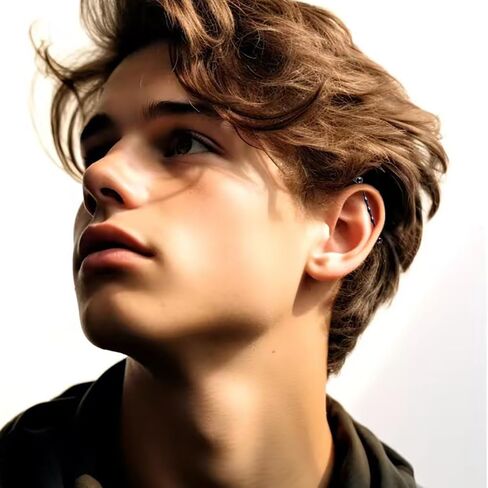 2Pcs 14G 16G Industrial Barbell Earrings for Women Men Minimalist Stainless Steel Cross Cartilage Piercing Barbell Earrings Industrial Piercing Jewelry in Saudi Arabia