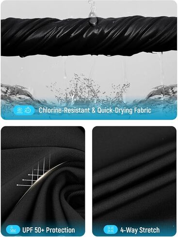 SPEXIAL Men's Swim Jammers Quick Dry Square Leg Swimsuit Athletic Swim Underwear with UPF50+ for Lap Swimming & Training in Saudi Arabia