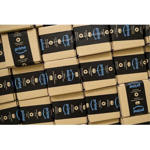Amazon.in branded Prime Packaging Tape with Strong Adhesive No Residue Easy to Use & Pack Items Multipurpose Usage (Black, 1 Pc) in Saudi Arabia