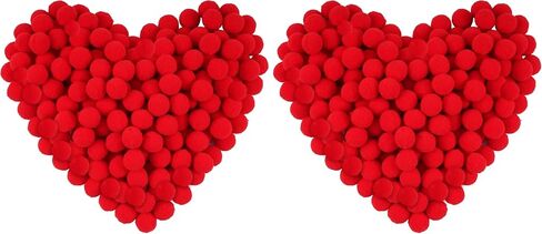 Caydo 200 Pieces Black Craft Pom Poms, 1 Inch Fuzzy Pompom Puff Balls for Arts and Crafts Projects Making and Decorations in Saudi Arabia