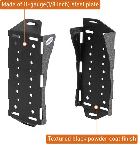 Hooke Road 2PCS Universal Fit Gas Can Spare Tire Mount Brackets, Quick Release Camping Tool Storage Racks for Rotopax Fuel Can, Water Tanks, Offroad Accessory in Kuwait