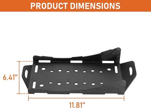 Hooke Road 2PCS Universal Fit Gas Can Spare Tire Mount Brackets, Quick Release Camping Tool Storage Racks for Rotopax Fuel Can, Water Tanks, Offroad Accessory in Kuwait