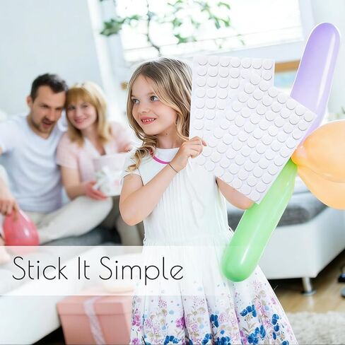 نقاط لاصقة لاصقة للبالونات، نقاط لاصقة مزدوجة الجوانب، نقاط لاصقة لاصقة للبالونات، ملصق بطاقة، لوازم سجل القصاصات (140 قطعة) in Kuwait