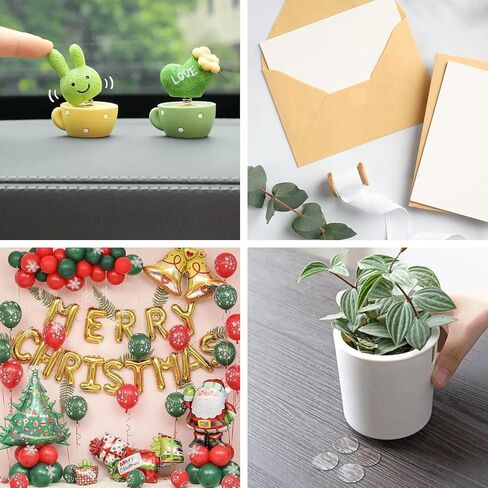 نقاط لاصقة لاصقة للبالونات، نقاط لاصقة مزدوجة الجوانب، نقاط لاصقة لاصقة للبالونات، ملصق بطاقة، لوازم سجل القصاصات (140 قطعة) in Kuwait