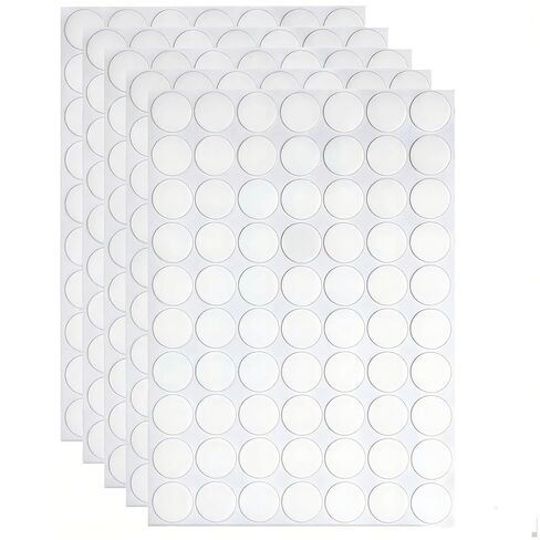 350 Packs Double Sided Sticky Dots, 20mm Clear Removable Glue Dots, Strong Hold Invisible Adhesive Dots for Balloons, Wall Hanging, Posters, Crafts, Photos (350, 200mm) in Saudi Arabia