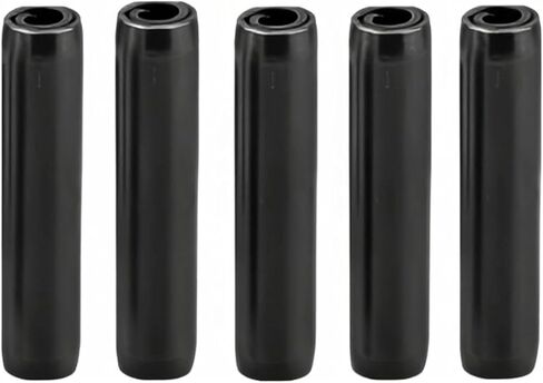 مقبض باب الغسالة، دبوس ملف زنبركي 3/16 × 1-1/8 بوصة F431222 لـ Huebsch، Speed ​​Queen، غسالة UniMac تحل محل F430412 F431213-5PCS (أسود) in Kuwait