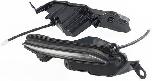 مصباح أمامي GSX-R1000 (K17/L7) مع LED DRL لسوزوكي 2017-2024، مجموعة المصابيح الأمامية الأمامية، غطاء أسود وعدسة شفافة GSXR1000 in Saudi Arabia