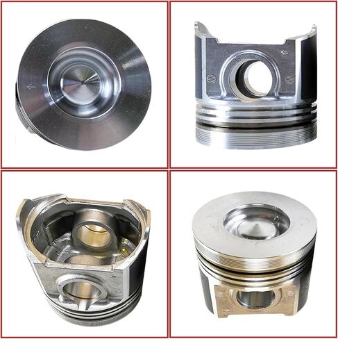 V3300 Overhaul Rebuild Kit + Crankshaft For Kubota V3300 V3300T V3300-DI Engine M6800 M8200 M9000 Tractor Piston Height 91.7mm Combustion Chamber 52mm 1G527-21110 1G52721110 in Saudi Arabia