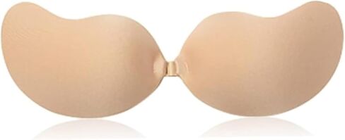 Pushup Sticky Bra for Women Reusable Stick Lift No Show Silicone Backless Invisible Strapless Adhesive Bra Seamless in Saudi Arabia