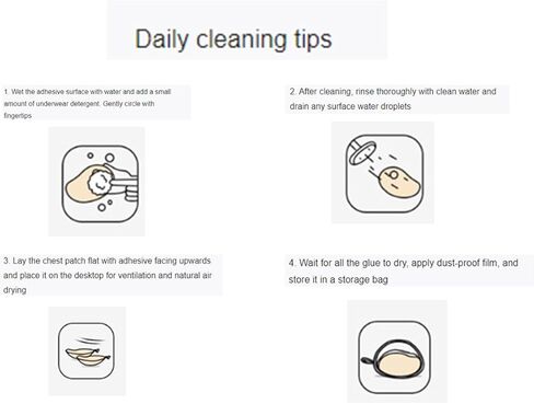 Sticky Invisible Bra, Breast Patch, Nipple Patch, Mango Cup Invisible Bra, 2 Pairs of Bras and 2 Pairs of Nipple Covers (A Cup) in Saudi Arabia