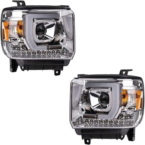 مجموعة مبيت الكروم الأمامي لسيارة جي إم سي لسييرا 2500HD/3500HD 2015-2019 125-7080 in Kuwait