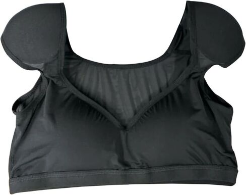 ملابس داخلية غير مرئية بأكتاف وهمية 2 في 1 قميص علوي بدون أكمام للسيدات in Kuwait