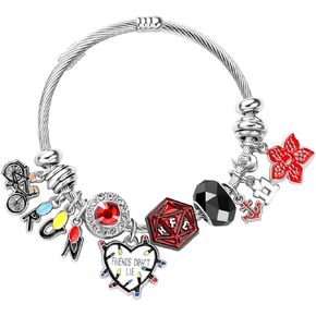 سوار ساحر عتيق قابل للتعديل - سوار مفتوح مع اختيار الجيتار، النرد والسحر الرمزي، هدية مجوهرات ريترو للنساء والرجال، هدايا عيد الحب، حشو سلة عيد الفصح in Kuwait