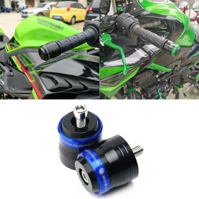 لـ ZX6R ZX10R ZX14R 2025 2024 غطاء نهاية شريط المقود ملحقات الدراجة النارية مقبض مقود الدراجة نهاية الأوزان التوصيل المنزلق مقبض مرجح المكونات zx6r zx10r zx14r (أحمر) in Kuwait