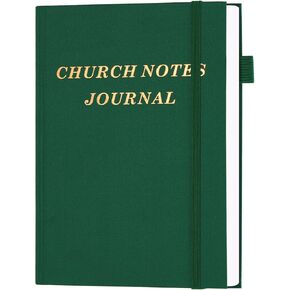 JUBTIC Church Notes Journal & Sermon Notes Notebook - دفتر ملاحظات مسيحي موجه لتدوين الملاحظات، آيات الخطبة/الكتاب المقدس/الكتاب المقدس/التطبيق، هدايا مسيحية للرجال والنساء (وردي) in Kuwait