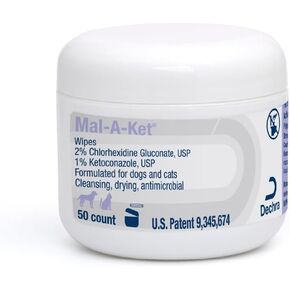 مناديل مبللة للكلاب والقطط، مستديرة 6.35 سم، 50 قطعة in Kuwait