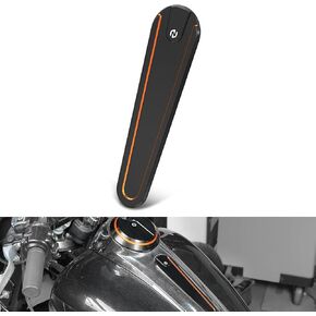 لوحة زخرفية لخزان الوقود الذهبي من NICECNC، لوحة إدخال لوحة القطع بالليزر CNC متوافقة مع Harley Street Glide FLHX 2017-2023، Street Glide Special FLHXS 2017-2020، بديل لـ 14100855 in Kuwait