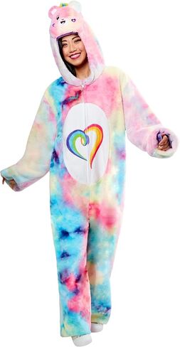 Rubies womens Together Bear Adult Comfywear One-piece Hooded Jumpsuit in Saudi Arabia