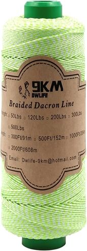 9KM DWLIFE Braided Dacron Kite String, Kite String Polyester Line in Saudi Arabia