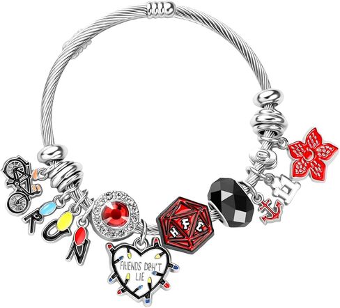 سوار ساحر عتيق قابل للتعديل - سوار مفتوح مع اختيار الجيتار، النرد والسحر الرمزي، هدية مجوهرات ريترو للنساء والرجال، هدايا عيد الحب، حشو سلة عيد الفصح in Kuwait