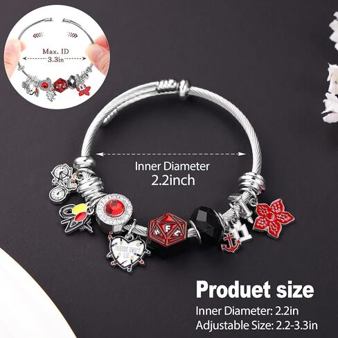 سوار ساحر عتيق قابل للتعديل - سوار مفتوح مع اختيار الجيتار، النرد والسحر الرمزي، هدية مجوهرات ريترو للنساء والرجال، هدايا عيد الحب، حشو سلة عيد الفصح in Kuwait