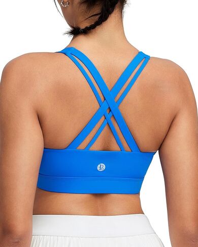 RUNNING GIRL High Impact Sports Bra for Women,Criss-Cross Back Top with Moulded Cups Womens Sports Bra High Support in Saudi Arabia