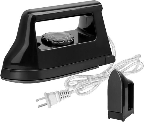 Mini Crafts Iron Handy Heat Press Machine Kit Portable with PVC Doormat for Heat Transfer, Charging Base Accessories for DIY T-Shirt Shoe Bag Vinyl Projects in Kuwait