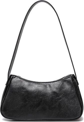 Small Shoulder Bag for Women Cute Mini Purse Trendy Vegan Leather Y2k Crescent Handbag in Saudi Arabia