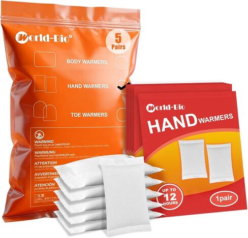 MR.ICE 9/20/40 Packs Hand Warmers - Disposable Warm Pad - Long Lasting Safe Natural Odorless Air Activated Warmers - Up to 10 Hours of Heat Warmers - Hot Warmers for Women, Men and Kids in Kuwait