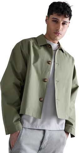 Boxy Oversized Trench Coat in Saudi Arabia