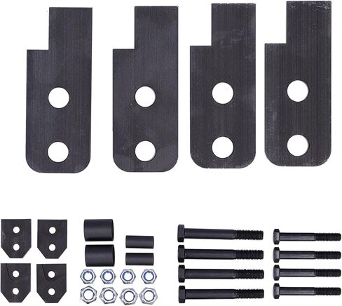 2in Full Lift Kit Carbon Steel Spacers for 450/660 / 700 ATV - Improve Ground Clearance and Off - Road Performance, Easy Installation with Mounting Screws in Saudi Arabia
