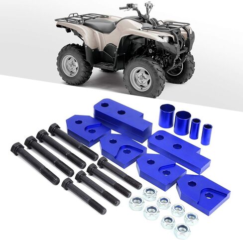 طقم رفع كامل 2 بوصة ATV طقم رفع ألومنيوم عالي التحمل بآلة CNC لرينو 450 660 700 SE Sport أزرق in Kuwait