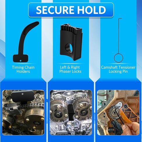 مجموعة أدوات توقيت Pentastar 3.6، أدوات تثبيت عمود الحدبات متوافقة مع VW Chrysler Jeep Ram Dodge Grand Cherokee Wrangler، أدوات توقيت عمود الحدبات 3.6L لـ 10200A 10202A 10369A in Kuwait