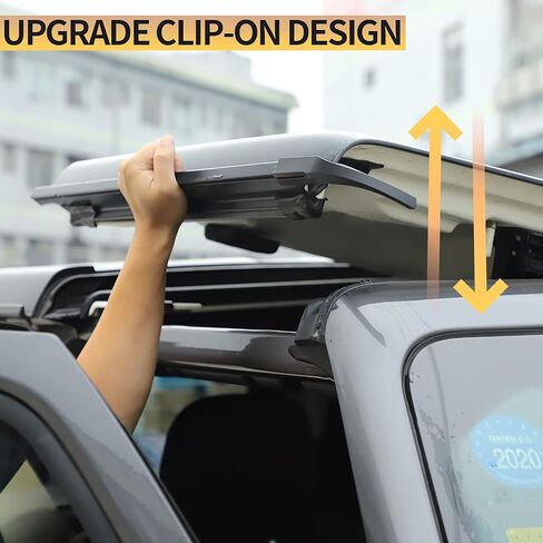 JeCar Hardtop Rain Gutter Extension Upgrade Rain Diverter Exterior Accessories Compatible with Jeep Wrangler 2018-2024 JL JLU & 2020-2024 Gladiator JT in Saudi Arabia