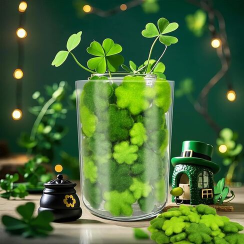 50 قطعة من حشوات المزهرية الإسفنجية لعيد القديس باتريك، حشوات مخملية لتزيين الطاولة، وزخارف عيد القديس باتريك، وحرفية الطاولة المركزية لمهرجان حفلات عيد القديس باتريك in Kuwait