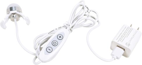 Department 56 Village Accessories Collection Single LED Bulb with USB Cord and Power Adapter, 7.08 Inch, White in Saudi Arabia