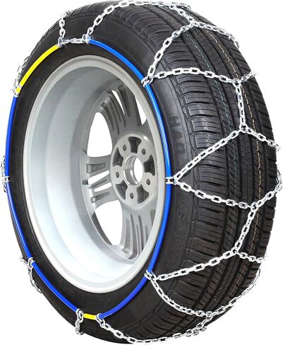 OakTen Set of 2 SUV Snow Chains with Tensioner fits Tire Size 225/70R19.5 225/90R16 245/85R15 255/50R20 255/55R19 in Saudi Arabia