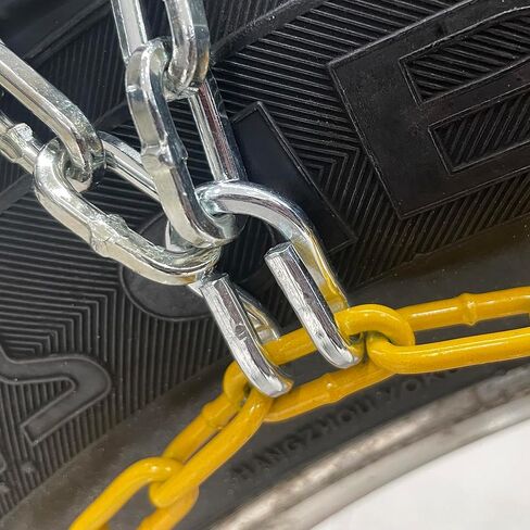OakTen Set of 2 SUV Snow Chains with Tensioner fits Tire Size 225/70R19.5 225/90R16 245/85R15 255/50R20 255/55R19 in Saudi Arabia