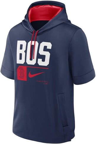 بلوفر بغطاء للرأس بأكمام قصيرة MLB Tri Code Lockup من Nike للرجال in Saudi Arabia