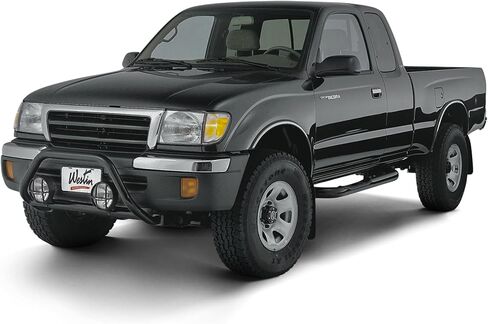 Westin 25-0835 Signature 3 Round Nerf Bars يناسب 1995-2004 Tacoma Standard Cab (4WD أو PreRunner فقط) زوج أسود in Kuwait