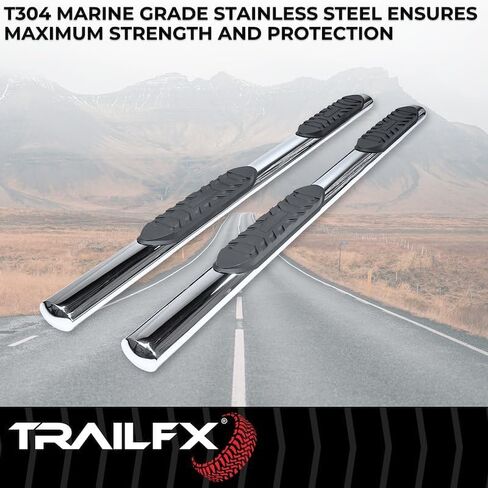 TRAILFX Trail FX A1541S 4 INCH Oval NERF BAR PSS in Saudi Arabia