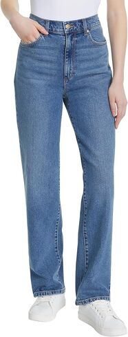 Gloria Vanderbilt Women’s Straight Leg Relaxed Fit Cotton Stretch Jean in Saudi Arabia