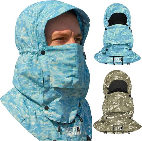 غطاء رأس واقي من الشمس من Riff Masks بعامل حماية من أشعة الشمس (UPF). in Kuwait